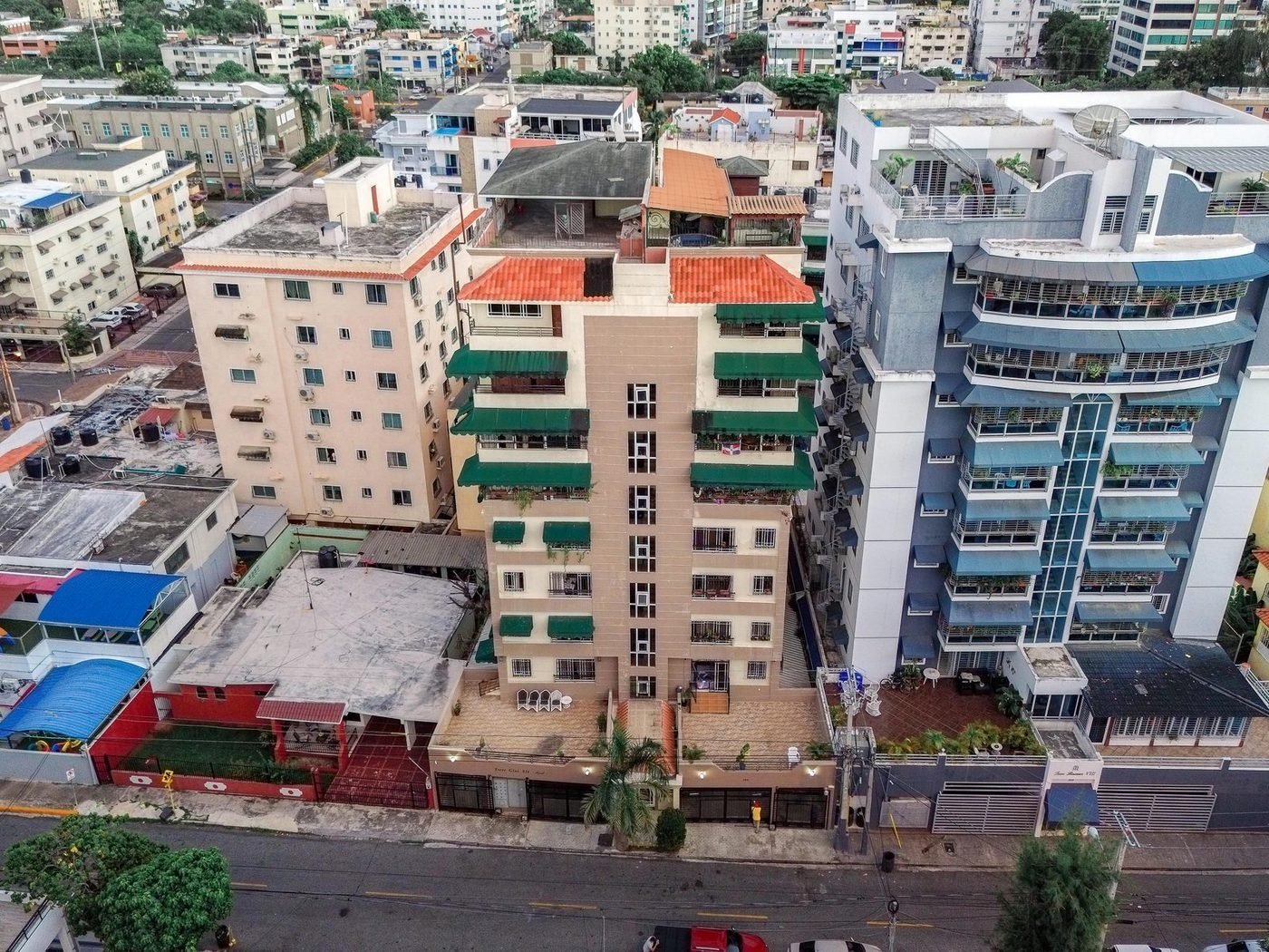 La torre desde el aire