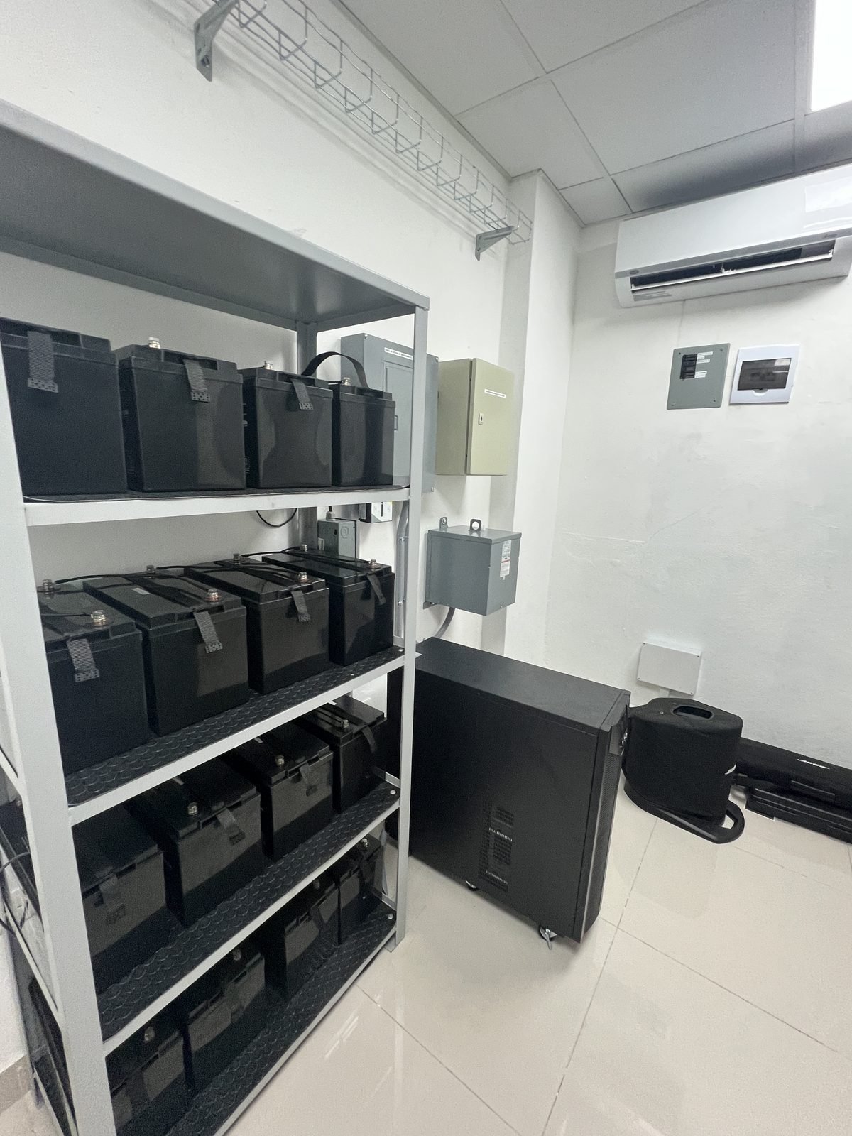 Racks instalados