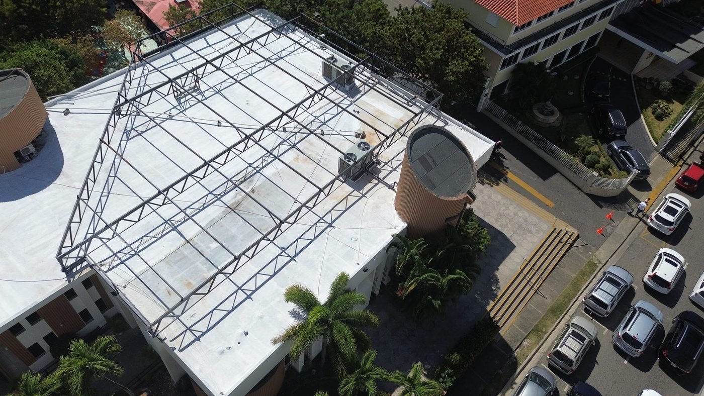 La estructura terminada