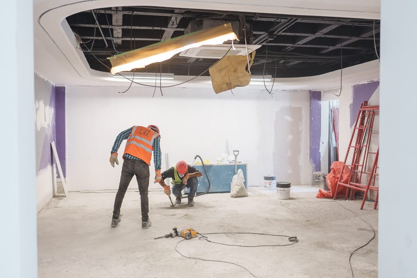 Corte en obra